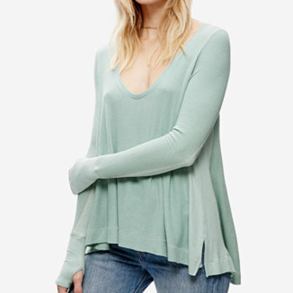 We The Free Tops - We The Free Malibu Thermal Oversized Shirt small